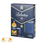 Whiskey Ballantine's 12 YO + piersiówka w sklepie internetowym SmaczaJama.pl