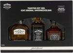 Zestaw miniaturek whiskey Jack Daniel's "Rodzina w komplecie" 3x0,05l w sklepie internetowym SmaczaJama.pl