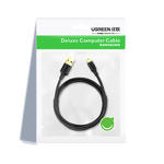 Ugreen 5-pinowy pozłacany kabel USB - mini USB 0,5m czarny (US132) w sklepie internetowym Inear.pl