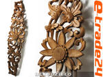 Rzeźba z Drewna Panel KWIATY Ornament 78x20cm w sklepie internetowym e-trade24.pl 