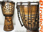 Bębenek Bongos Djembe Drewno Bęben 30cm Nastrojony w sklepie internetowym e-trade24.pl 