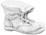 Donica - Wazon w kształcie buta - 35cm w sklepie internetowym TwojPasaz.pl