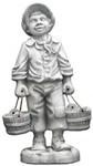 Figura ogrodowa betonowa chłopiec z wiadrami 76cm w sklepie internetowym TwojPasaz.pl