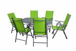 Meble ogrodowe - zestaw mebli ogrodowych stół i 6 krzeseł w sklepie internetowym TwojPasaz.pl