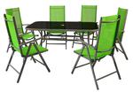 Meble ogrodowe - zestaw mebli ogrodowych stół i 6 krzeseł w sklepie internetowym TwojPasaz.pl