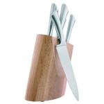 Komplet noży tokyo modern 5 elem. w bloku z drewna bambusowego w sklepie internetowym TwojPasaz.pl
