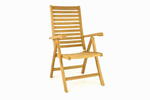 Krzesło składane DIVERO, impregnowane drewno tekowe w sklepie internetowym TwojPasaz.pl