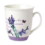 Kubek porcelanowy 550 ml, motyw lawendowy w sklepie internetowym TwojPasaz.pl