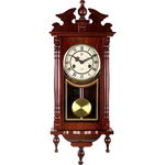Zegar ścienny Orfeusz 73cm - Drewniany z wahadłem w sklepie internetowym TwojPasaz.pl