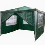 Pawilon ogrodowy do ogrodu, namiot handlowy 3x3 m PE, zielony w sklepie internetowym TwojPasaz.pl