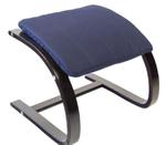 Podnóżek, krzesło, stołek drewniany niebieski w sklepie internetowym TwojPasaz.pl