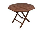 Stół drewniany ogrodowy, stolik drewniany Ø 100cm w sklepie internetowym TwojPasaz.pl