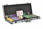 Zestaw pokerowy w walizce Gra w pokera Poker nominały żetonów 500 szt w sklepie internetowym TwojPasaz.pl