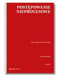 POSTĘPOWANIE NIEPROCESOWE EDYTA GAPSKA NOWA w sklepie internetowym ksiazkitanie.pl