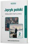 JĘZYK POLSKI MATURALNE KARTY PRACY KL 2 CZ 1 2 ZAKR ROZ w sklepie internetowym ksiazkitanie.pl