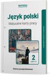 JĘZYK POLSKI MATURALNE KARTY PRACY KL 2 CZ 1 2 ZAKR PODST w sklepie internetowym ksiazkitanie.pl