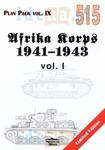 AFRIKA KORPS 1941-1943 VOL L PLAN PACK G JACKOWSKI NOWA w sklepie internetowym ksiazkitanie.pl