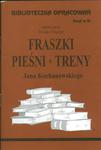 BIBLIOTECZKA OPRACOWAŃ NR 034 FRASZKI KOCHANOWSKI w sklepie internetowym ksiazkitanie.pl