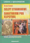 SKLEPY CYNAMONOWE SANATORIUM POD KLEPSYDRĄ w sklepie internetowym ksiazkitanie.pl