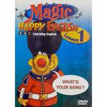 MAGIC HAPPY ENGLISH LESSON 1 BBC LEARNING ENGLISH DVD WHAT'S YOUR NAME w sklepie internetowym ksiazkitanie.pl