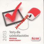 2013 TESTY DLA SZÓSTOKLASISTÓW.MULTIMEDIALNY KURS w sklepie internetowym ksiazkitanie.pl