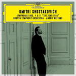 SHOSTAKOVICH SYMPHONIES NOS 4 & 1 2 CD BOSTON SYMPHONY ORCHESTRA ANDRIS NELSONS w sklepie internetowym ksiazkitanie.pl