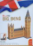 PUZZLE 3D ZEGAR BIG BEN DUŻY ZESTAW w sklepie internetowym ksiazkitanie.pl