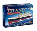 PUZZLE 3D TITANIC DUŻE STATEK CUBIC FUN w sklepie internetowym ksiazkitanie.pl