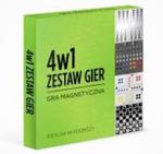 4W1 ZESTAW GIER GRA MAGNETYCZNA SZACHY WARCABY TRYKTRAK CHIŃCZYK w sklepie internetowym ksiazkitanie.pl