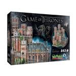 WREBBIT 3D PUZZLE GRA O TRON RED KEEP 845 w sklepie internetowym ksiazkitanie.pl