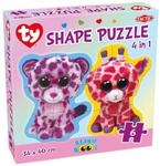 PUZZLE BEANIE BOOS SHAPE PUZZLE 4 W 1 w sklepie internetowym ksiazkitanie.pl