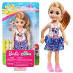 BARBIE. DWJ33 CHELSEA I PRZYJACIÓŁKI. LALKA W STROJU Z KOTKIEM w sklepie internetowym ksiazkitanie.pl