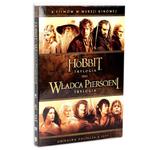 PAKIET ŚRÓDZIEMIE TRYLOGIA HOBBIT TRYLOGIA WŁADCA DVD w sklepie internetowym ksiazkitanie.pl