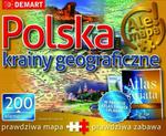 PUZZLE POLSKA KRAINY GEOGRAFICZNE ATLAS w sklepie internetowym ksiazkitanie.pl