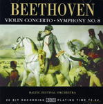 BEETHOVEN VIOLIN CONCERTO SYMPHONY CD w sklepie internetowym ksiazkitanie.pl