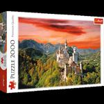 PUZZLE 2000 EL ZAMEK NEUSCHWANSTEIN BAWARIA w sklepie internetowym ksiazkitanie.pl