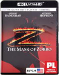 MASKA ZORRO BLU-RAY 4K UHD HOPKINS BANDERAS w sklepie internetowym ksiazkitanie.pl