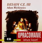 DZIADY CZ 3 OPRACOWANIE LEKTURY KSIĄŻKA + CD w sklepie internetowym ksiazkitanie.pl