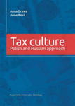 TAX CULTURE ANNA DRYWA ANNA REUT w sklepie internetowym ksiazkitanie.pl