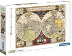 PUZZLE 6000 HQ ANTYCZNA MAPA 36526 CLEMENTONI w sklepie internetowym ksiazkitanie.pl