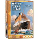 PUZZLE 1000 BIAŁA GWIAZDA TITANIC NOWE FOLIA w sklepie internetowym ksiazkitanie.pl