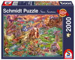 PUZZLE 2000 SMOCZY SKARB NOWE FOLIA w sklepie internetowym ksiazkitanie.pl