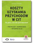 KOSZTY UZYSKANIA PRZYCHODÓW W CIT JAROSŁAW ZIÓŁKOWSKI w sklepie internetowym ksiazkitanie.pl