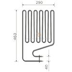 Grzałka ZSP-255 (3000W) Grzałka do sauny Harvia ZSP-255 (3000W) w sklepie internetowym Sauna-serwis.pl