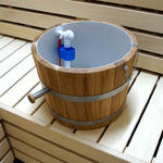 Wiadro prysznicowe do sauny (dębowe, 30 litrów) Wiadro prysznicowe do sauny (30 litrów) w sklepie internetowym Sauna-serwis.pl