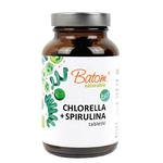 Chlorella + Spirulina Bio 300 Tabletek (120 g) - Batom w sklepie internetowym MarketBio.pl