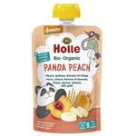 Mus Owocowy Brzoskwiniowa Panda (Brzoskwinia, Morela, Banan, Orkisz) Bio Demeter 100 g - Holle w sklepie internetowym MarketBio.pl