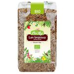 Len Brązowy (Siemię Lniane) Nasiona Lnu Bio 500 G - Bio Raj w sklepie internetowym MarketBio.pl