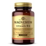 Magnesium + B6 (Magnez z Witaminą B6) 100 Tabletek - Solgar w sklepie internetowym MarketBio.pl