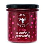 Miód z Czarną Porzeczką 430 g - Pasieki Sadowskich w sklepie internetowym MarketBio.pl